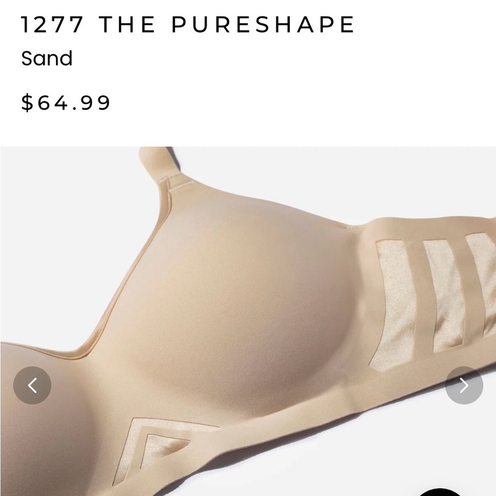 Underoufit sand pure shape Women's Bra